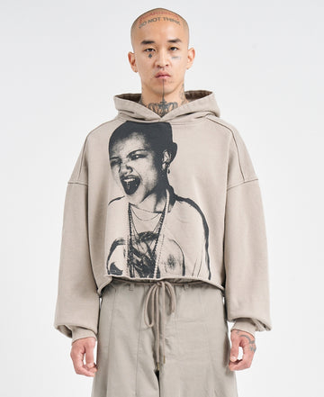 23SS Geumone Cropped Hoodie